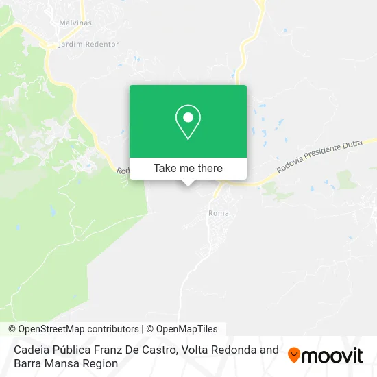 Cadeia Pública Franz De Castro map