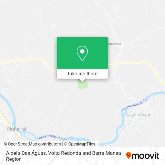 Aldeia Das Águas map
