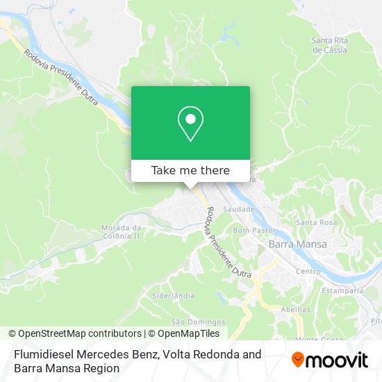 Flumidiesel Mercedes Benz map