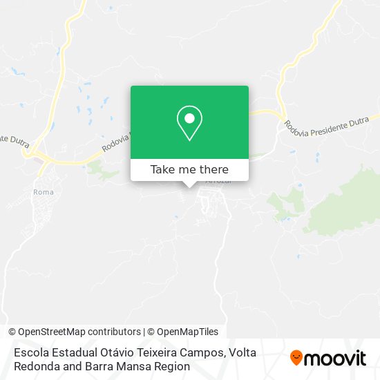 Escola Estadual Otávio Teixeira Campos map