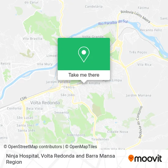 Ninja Hospital map