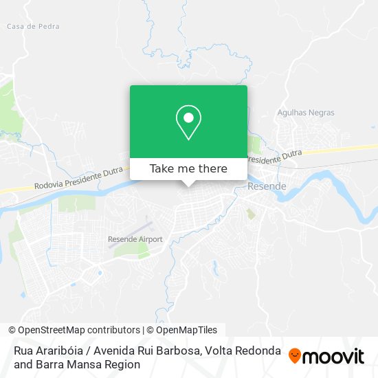 Rua Araribóia / Avenida Rui Barbosa map