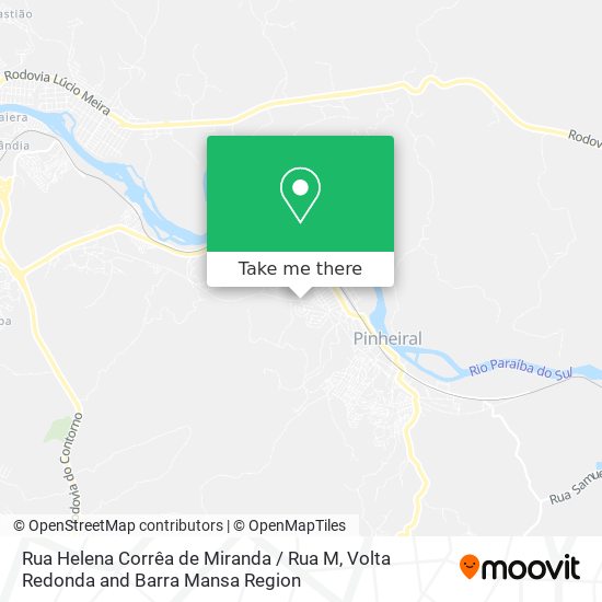 Rua Helena Corrêa de Miranda / Rua M map