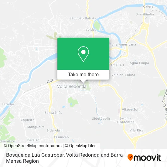 Bosque da Lua Gastrobar map