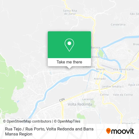 Rua Tejo / Rua Porto map
