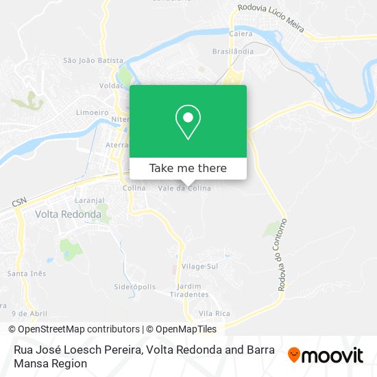 Rua José Loesch Pereira map