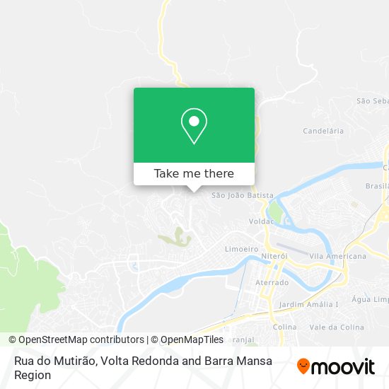 Rua do Mutirão map