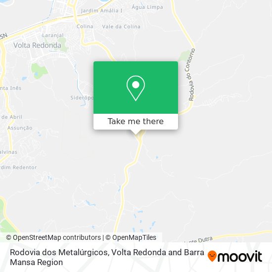 Rodovia dos Metalúrgicos map
