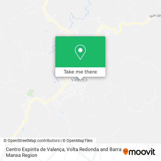 Centro Espírita de Valença map