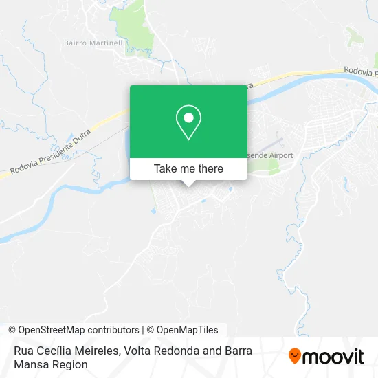 Rua Cecília Meireles map