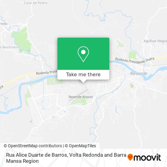 Rua Alice Duarte de Barros map