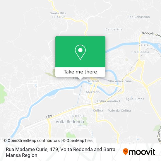 Rua Madame Curie, 479 map