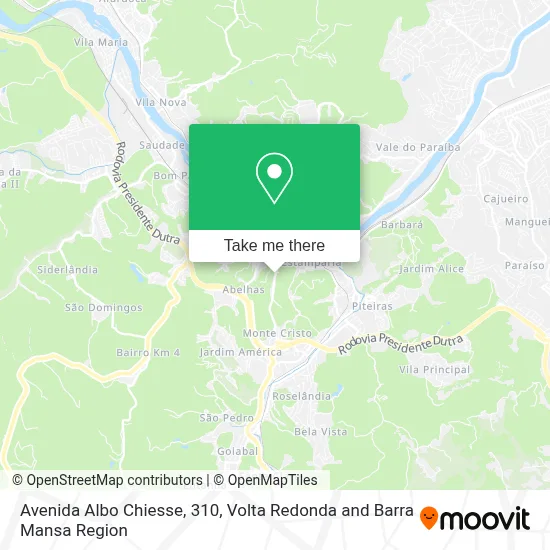 Avenida Albo Chiesse, 310 map