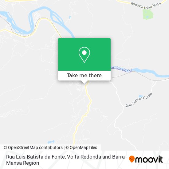 Rua Luis Batista da Fonte map