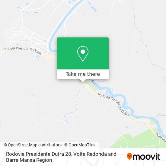 Rodovia Presidente Dutra 28 map