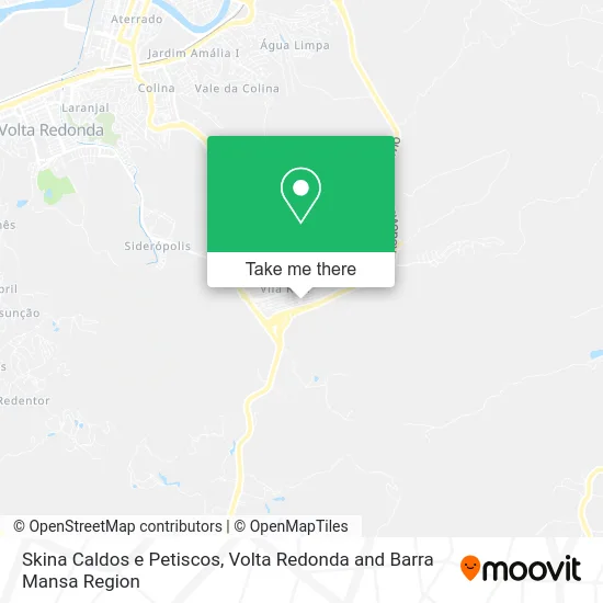 Skina Caldos e Petiscos map