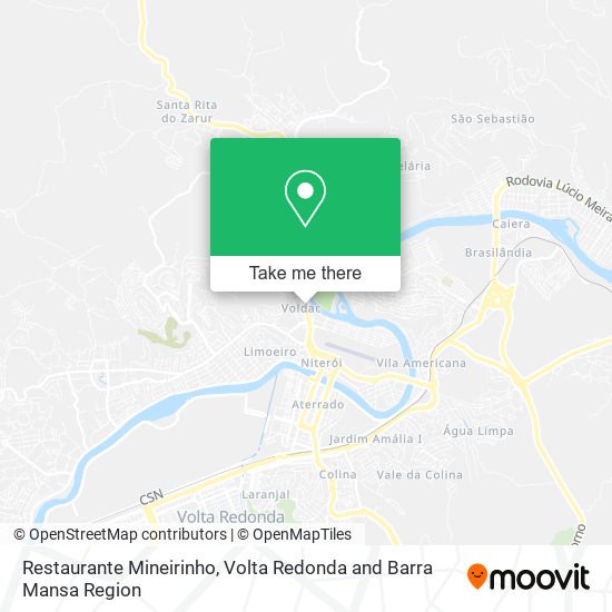 Restaurante Mineirinho map