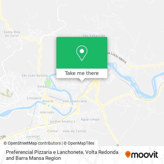 Preferencial Pizzaria e Lanchonete map