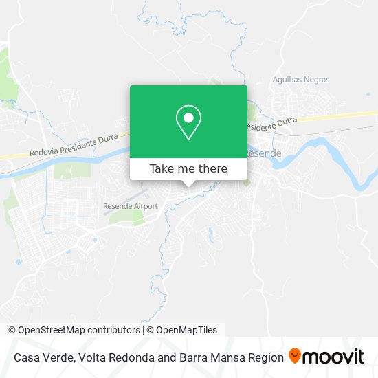 Casa Verde map