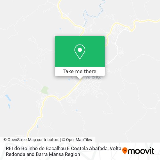 REI do Bolinho de Bacalhau E Costela Abafada map