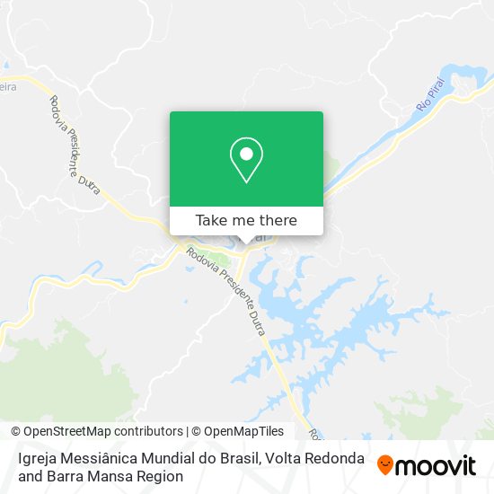 Igreja Messiânica Mundial do Brasil map