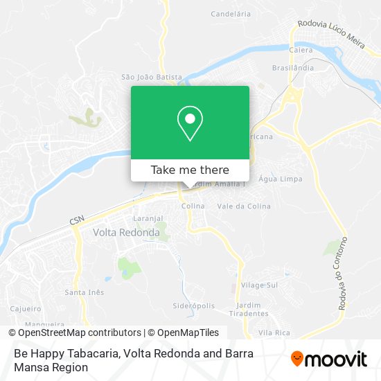 Mapa Be Happy Tabacaria