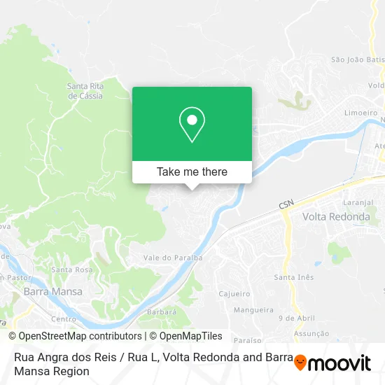 Rua Angra dos Reis / Rua L map