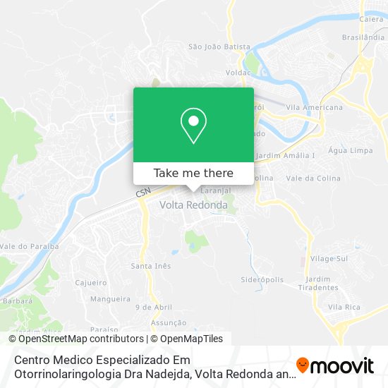Centro Medico Especializado Em Otorrinolaringologia Dra Nadejda map