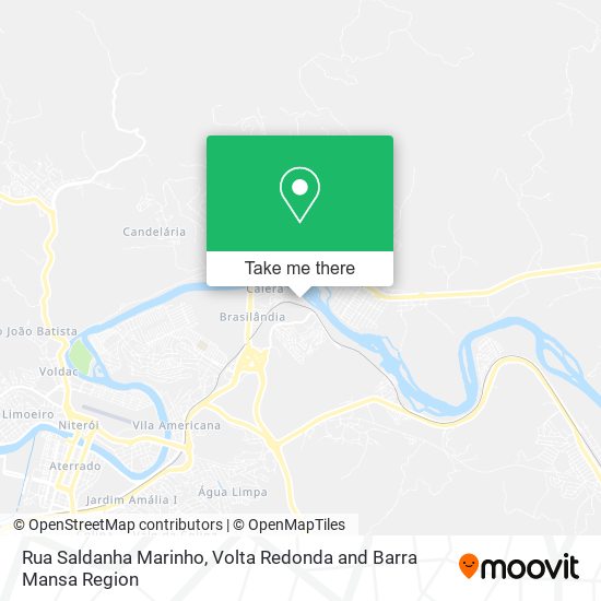 Mapa Rua Saldanha Marinho