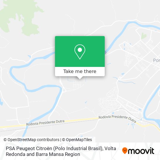 PSA Peugeot Citroën (Polo Industrial Brasil) map