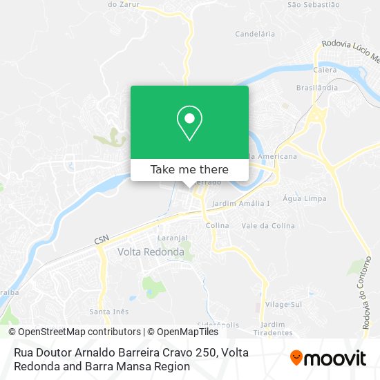 Rua Doutor Arnaldo Barreira Cravo 250 map