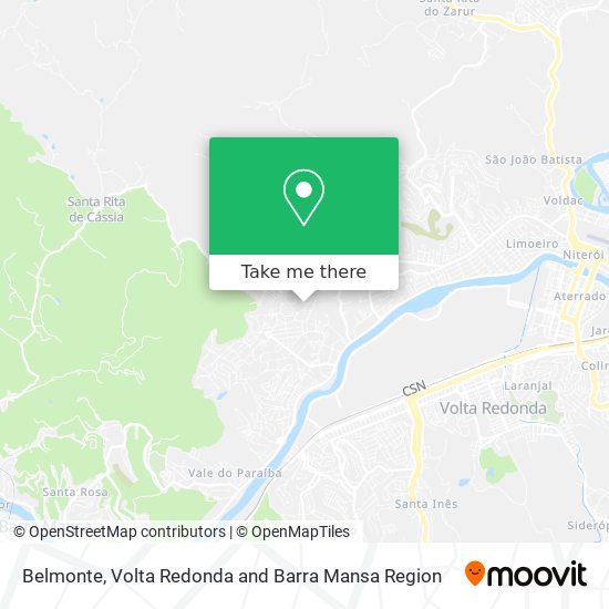 Mapa Belmonte