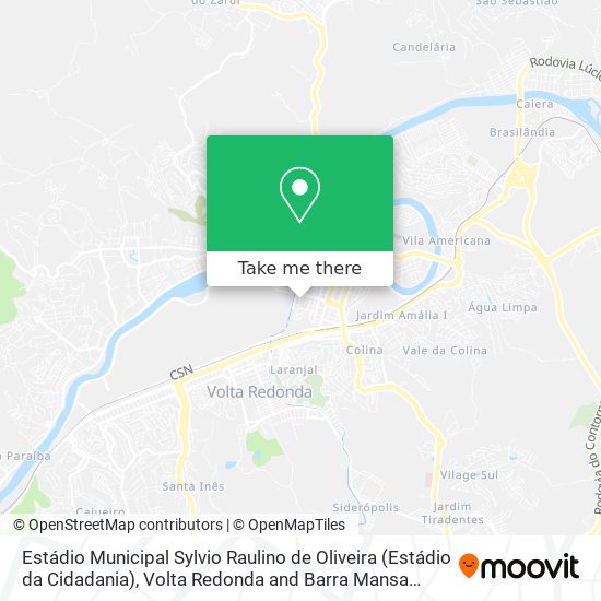 Estádio Municipal Sylvio Raulino de Oliveira (Estádio da Cidadania) map