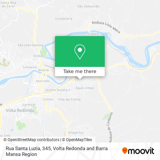 Rua Santa Luzia, 345 map