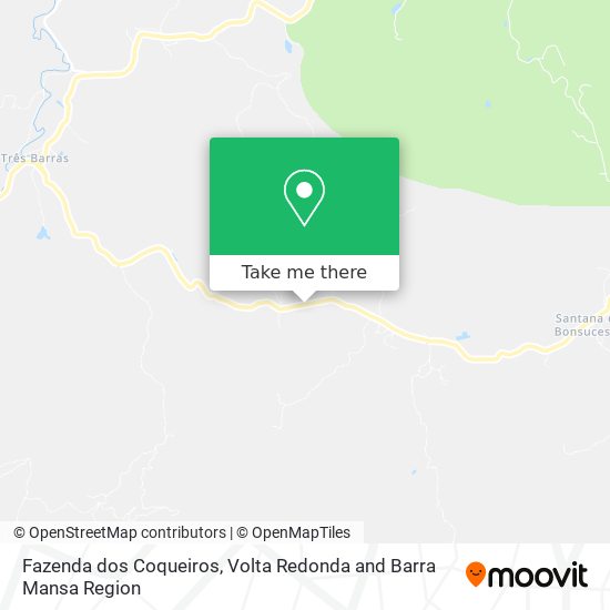 Fazenda dos Coqueiros map