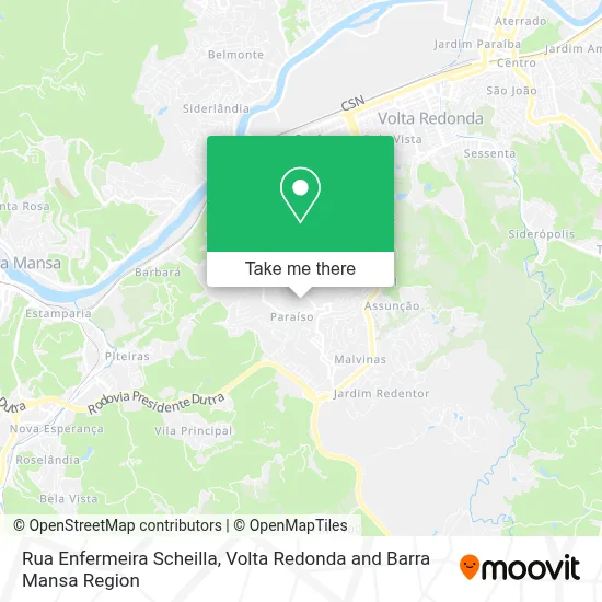 Rua Enfermeira Scheilla map