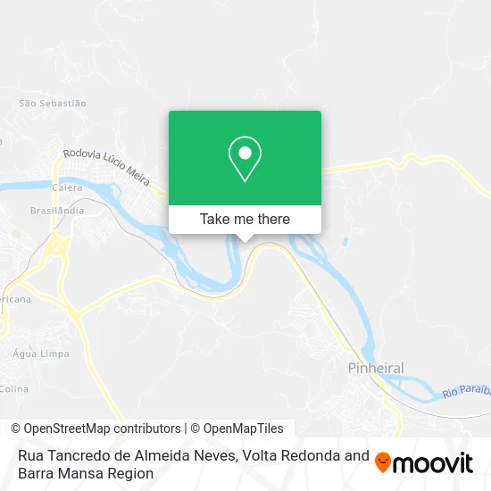 Rua Tancredo de Almeida Neves map