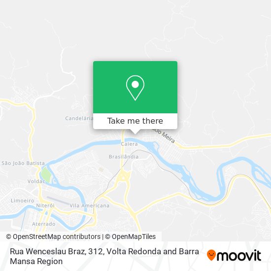 Rua Wenceslau Braz, 312 map