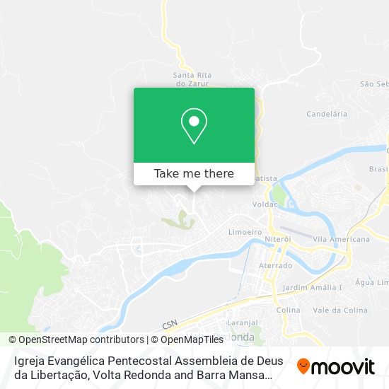 Igreja Evangélica Pentecostal Assembleia de Deus da Libertação map