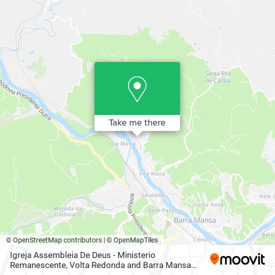 Igreja Assembleia De Deus - Ministerio Remanescente map