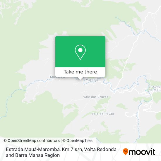 Estrada Mauá-Maromba, Km 7 s/n map