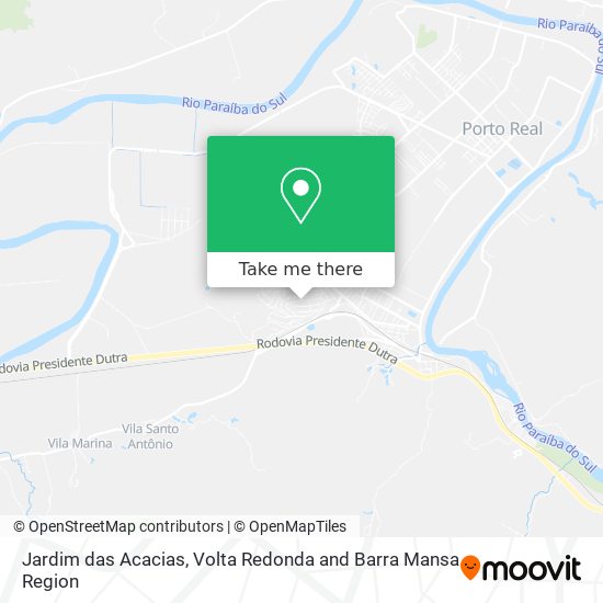 Jardim das Acacias map