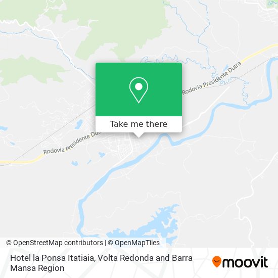 Hotel la Ponsa Itatiaia map