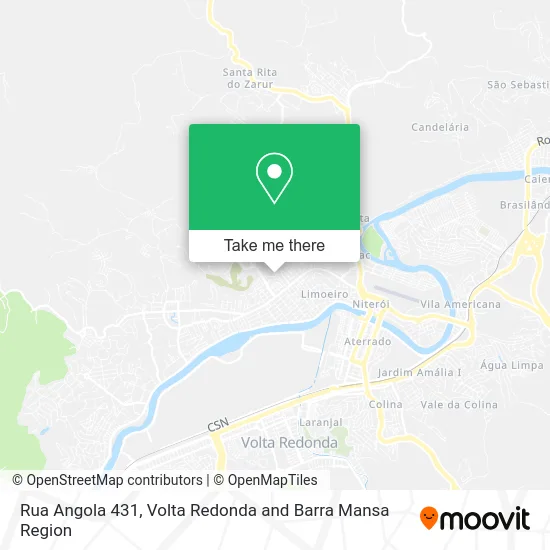 Rua Angola 431 map