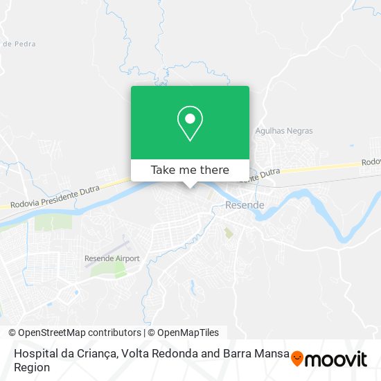Hospital da Criança map