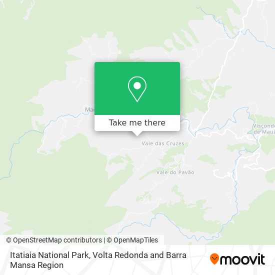 Itatiaia National Park map