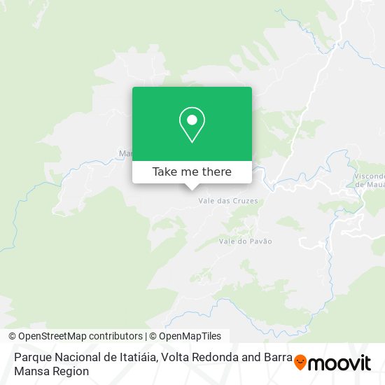 Parque Nacional de Itatiáia map