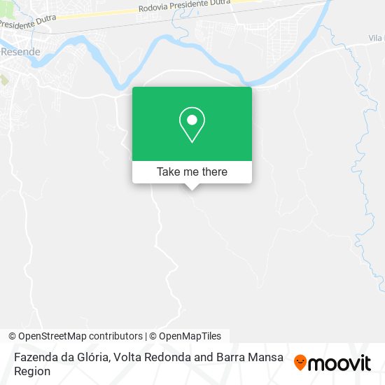 Fazenda da Glória map