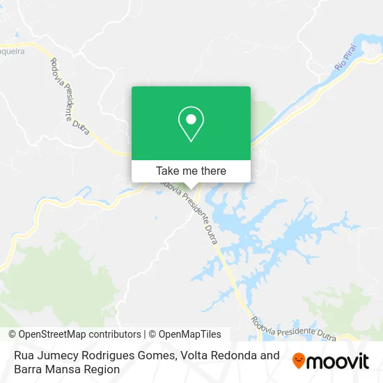 Rua Jumecy Rodrigues Gomes map