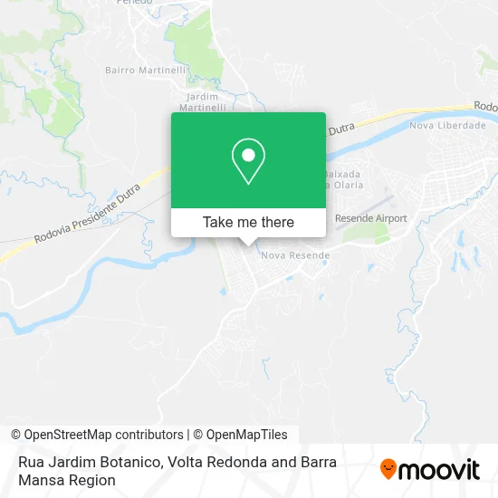 Rua Jardim Botanico map